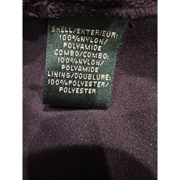 Lauren Ralph Lauren eggplant purple sequin formal Gown dress Size 8 - Picture 8 of 9